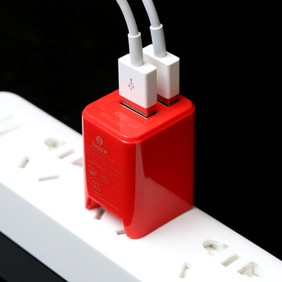 

Би Диас (BIAZE) телефон зарядное устройство 5V / 2.4A двойной порт USB-адаптер питания вилка перемещает M9 красное яблоко 7 / 6s / 6 / просо Huawei P9 / таблетка Эндрюс