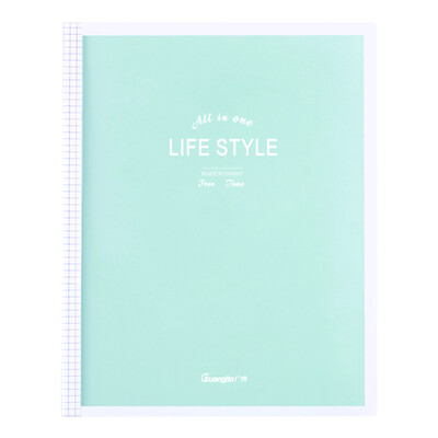 

Guangbo 40 B5 loose-leaf notebook small fresh notebook upgrade blue GBH16833