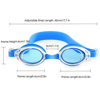 

Kids Children Boys Girls Swimming Goggles Anti-fog Swim Glasses Adjustable AU