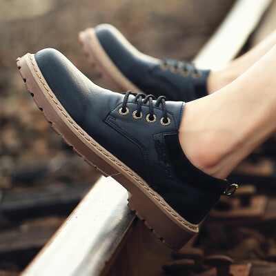 

Leisure style, Retro and flat leather shoes, Men's shoes