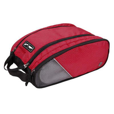 

BAGSMART Портативная водонепроницаемая дышащая обувь Сумка Unisex Red Travel Shoes Bag Маленькие сумки для багажа