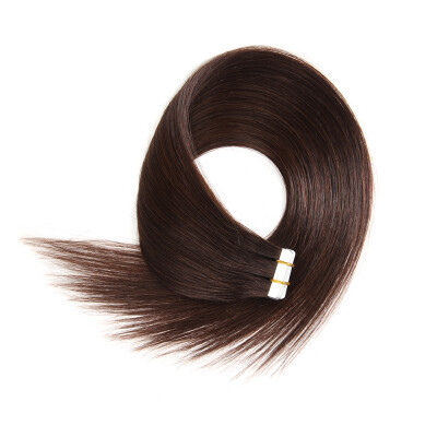 

Chorliss Tape In Human Hair Extensions 16”Remy Brazilian Straight Hair 100% Human Hair 20pcs/pack 40g/pack