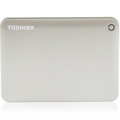 

Toshiba TOSHIBA V8 CANVIO high-end sharing 25-inch mobile hard drive USB30 2TB honorable gold
