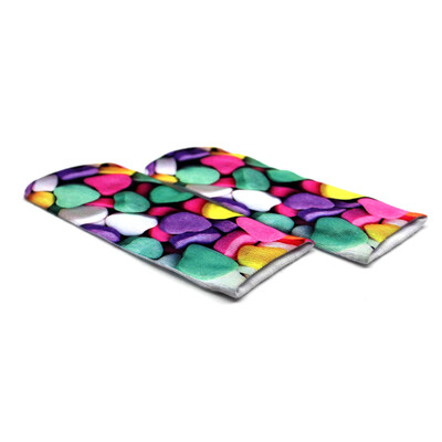 

Charming Unisex 3D Printed Cute Cartoon Soft Cotton Hosiery Short Ship Socks - Heart Shape Candy