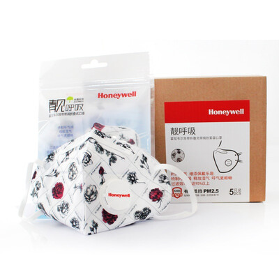 

Honeywell (Honeywell) Лян респираторы KN95 типа уха пыль розы клапанный Versailles мужчина верхом D7051V-RS1 (5 Pack)