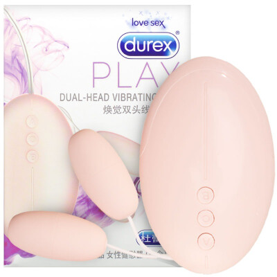 

Durex Female Masturbation Vibrator Double Jump Eggs Dual Head Sex Toy