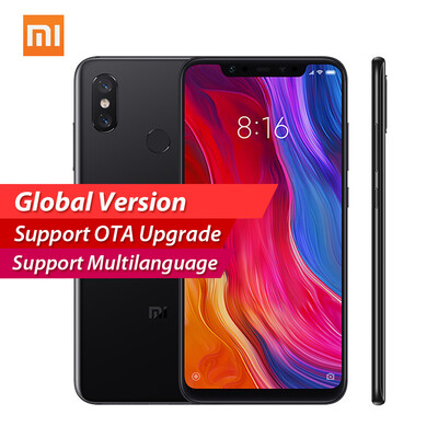 

Global Version Xiaomi Mi 8 Mobile Phone 6GB 128GB 621inch FHD Screen Snapdragon 845 Octa Core 20MP Front Camera NFC Face Unlock