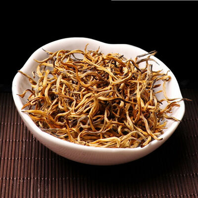 

Premium Organic Full Bud Golden Dian Hong Spring Harvest Yunnan Gold Black Tea