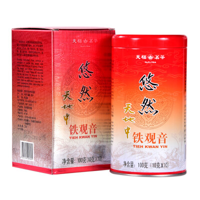 

Jingdong Supermarket] Tianfu Mingcha Anxi Tieguanyin leisurely oolong tea in the world 100g