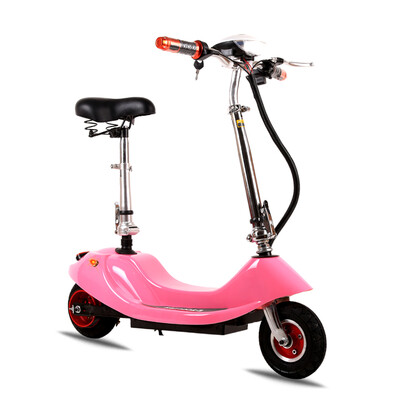 

BYUEBIKE small dolphin Mini driving folding car, lady's small two wheeled scooter