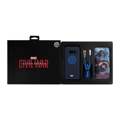 

X-doria Captain America Avengers exclusive IP custom Samsung note8 gift gift set