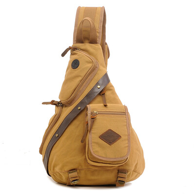

2015 Fashion Men Bags Canvas Chest Diagonal Package Messenger Shoulder Bag Waterproof Sport Casual Running Outdoor Back Pack