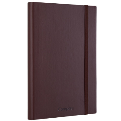 

Hearts (COMIX) C8003 Compera Leather Notebook / Notepad 146 pages A6 Brown