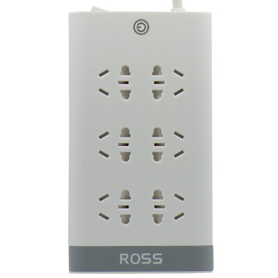 

(ROSS) W30 (18) three three-hole multi-purpose child protection energy-saving fire socket plug-in board plug row plug line board drag line board switch socket length of 1.8 meters