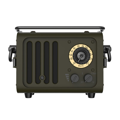 

Elvis Radio radioo building block radio portable Bluetooth speaker audio subwoofer wild 1-0101BK