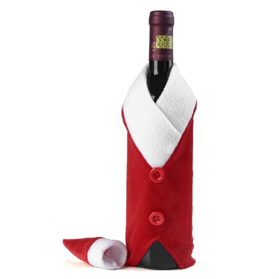 

Yeduo Christmas Red Wine Bottle Bag Cover Bags Dinner Table Home Decoration