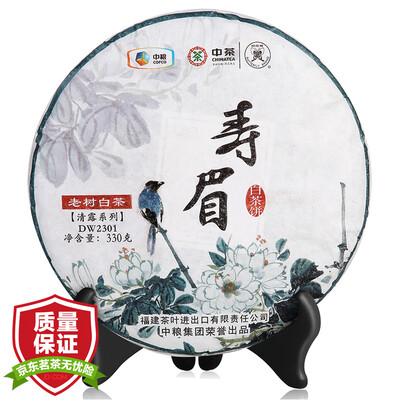 

COFCO Чай Чай Чай Чай Белый Чай Shoumei Белый торт чая 330g Китай Старый