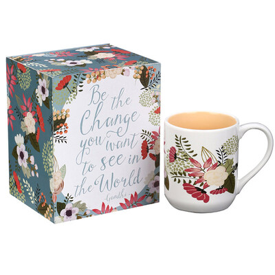 

A Ting Ceramic Mug Coffee Milk Cup with Wooden Gift Box 10oz
