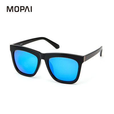 

Mopai box Korean version of the sunglasses polarized driving mirror sunglasses M607 black frame blue REVO piece exquisite gift box
