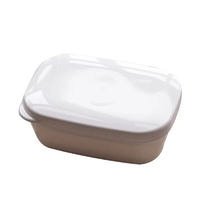 

White Seal Waterproof Travel Portable Soap Box Soap Dish Soap Case Holder