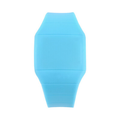 

Unisex LED Digital Touch Screen Jelly Watch Wristwatch Plastic ultra-thin