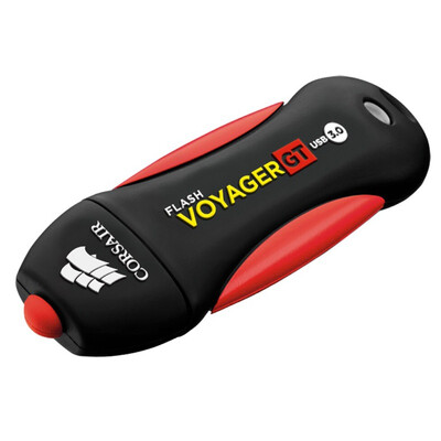 

USCORSAIR Voyage GT USB3.0 128GB Высокоскоростной U-диск Прочный резиновый корпус Водонепроницаемый шок Красный