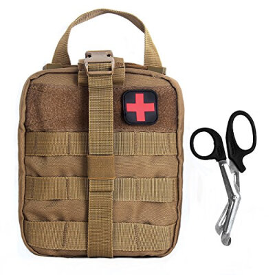 

Compact Tactical MOLLE Rip-Away EMT Medical First Aid Utility Pouch