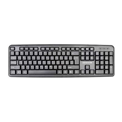

Kyushu GESOBYTE K830U silent waterproof desktop wired keyboard wired keyboard computer keyboard laptop keyboard USB interface
