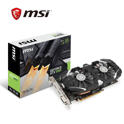 

MSI MSI GTX 1060 Breeze 6G GDDR5 192BIT PCI-E 30 eat chicken graphics