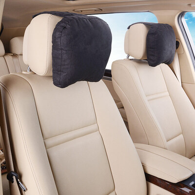 

Antarctic nanJiren car headrest neck pillow pad neck pillow imitation Maybach headrest black