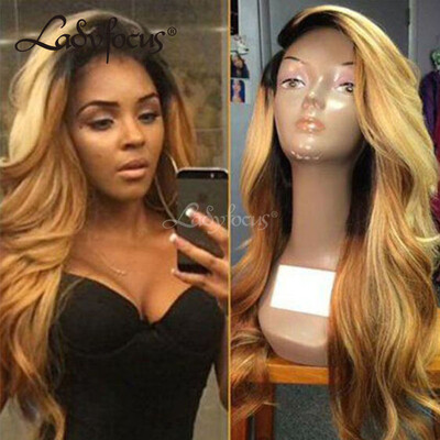 

Lace Front Wigs With Baby Hair 150% Brazilian Virgin Hair Loose Wave Lace Front Human Hair Wigs Honey Blonde Wig For Black Women