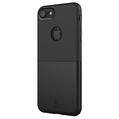 

Baseus Apple 7/8 mobile phone shell iPhone7 / 8 mobile phone drop-proof protective sleeve phone all-inclusive protective sleeve men and women ultra-thin soft and hard shell solid color 4.7 inches black