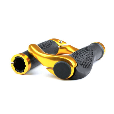

Lugerda Ergonomic Design Bike Grips Aluminum Alloy Locking Ring Bike Handlebar Grips