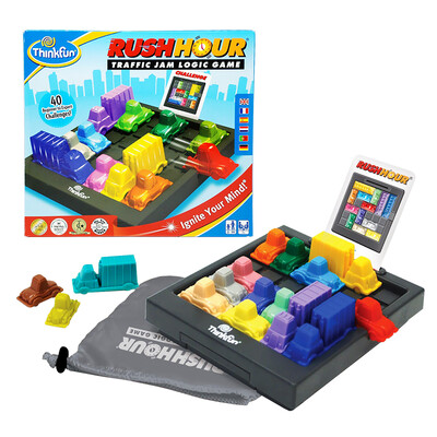 

США новые идеи (Thinkfun) затор логического мышления решения проблем клиренса развивающие игрушки настольные игры игра интеллектуальная