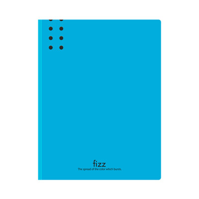 

Fizz high quality 40 pages A4 thickened information book color archives office supplies sky blue A36374