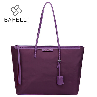 

BAFELLI autumn&winter new arrival handnags high quality parachute nylon fabric shoulder bags women famous brands handbags