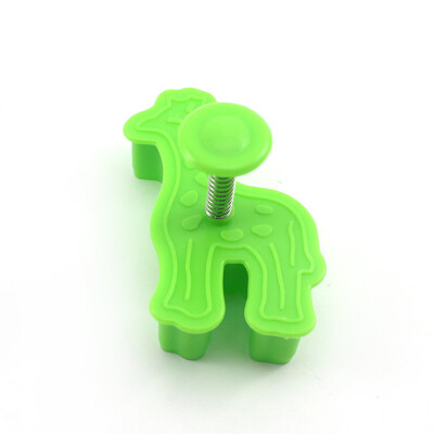 

Home Kitchen Plunger Cutters Cake Fondant Craft Sugarcraft DIY Mould Decoration - Giraffe