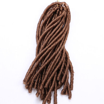 

Chorliss14Inch 30roots Soft Dreadlocks Crochet Twist Hair Synthetic Crochet Braiding Hair Extensions 6packslot