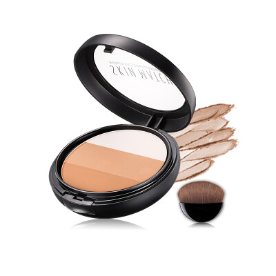 

Very close (SKINMATCH) tricolor three-dimensional contour repair powder 7.5g (three-color combination of high light shadow shadow bright three-dimensional plastic V face makeup