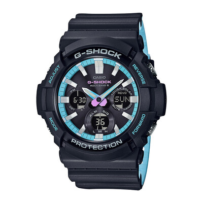 

Casio (CASIO) G-SHOCK часы Royal Blue мужчин водонепроницаемый солнечное ударная волна движение кварцевых часов ГС-100PC-1A