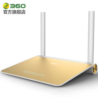 

360 security router P1 home 300M wireless wall through the smart wireless router Champagne Gold Edition