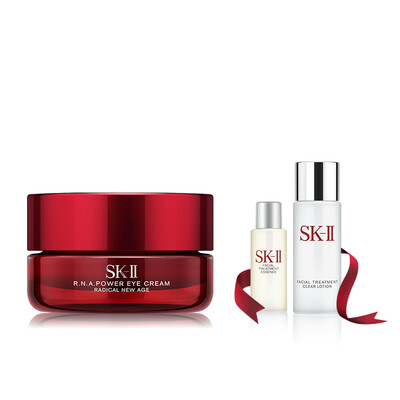 

SK-II "Eye Cream" Pet Care Set (Microgin Eye Cream 15g) (Moisturizing Eye Cream women to dark circles to the eye bags eye fine lines