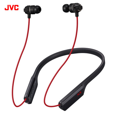 

Jiewei Shi JVC FX33XBT rock wind wireless Bluetooth bass headphones black red