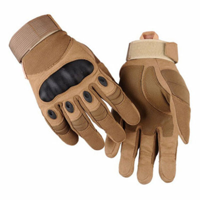 

Tactical Gloves Military Rubber Hard Knuckle Outdoor Gloves