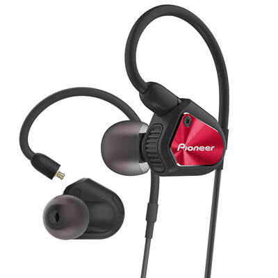 

Pioneer CLV20 HiFi Dual Inline Headphone In-Ear Phone Headset Low Frequency Red