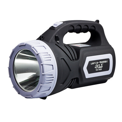 

Jiaguqiang flashlight rechargeable LED searchlight table lamp high power waterproof long - range flashlight YD7600