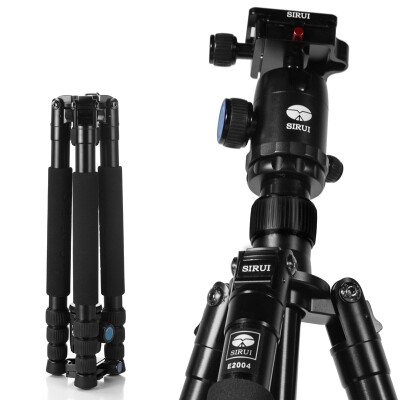 

Si Rui SIRUI tripod E2004 G21 PTZ Canon Nikon SLR camera tripod aluminum alloy folding SLR camera tripod stable portable micro single general