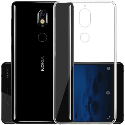 

KOOLIFE Nokia 7 mobile phone case transparent cover / TPU shell Nokia 7 silicone drop all-inclusive soft shell