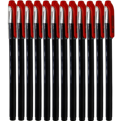 

True color TrueColor V3311 gold table champion red series neutral pen 05mm half needle tube carbon black 12 box