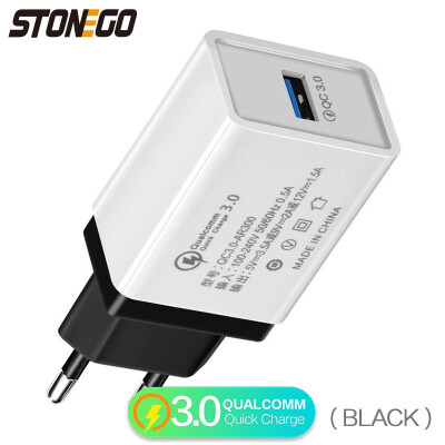 

STONEGO Quick Charge Charger QC 30 18W USB Wall Charger Fast Charging with Smart IC